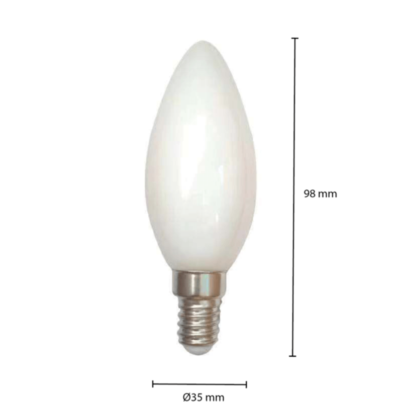 led-kaarslamp-e14-2100k